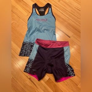 COEUR Triathlon- two piece, shorts and singlet🏊🏻‍♀️🚴‍♂️ 🏃🏼‍♀️